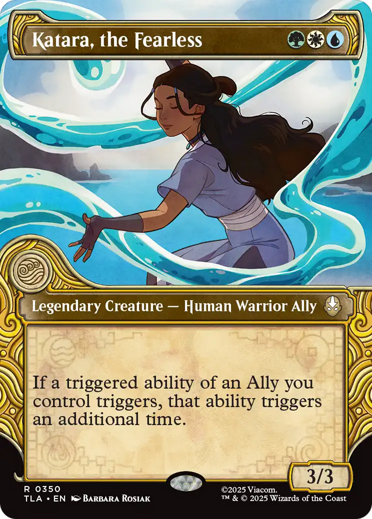Katara, the Fearless (Showcase) [Avatar: The Last Airbender] | PLUS EV GAMES 