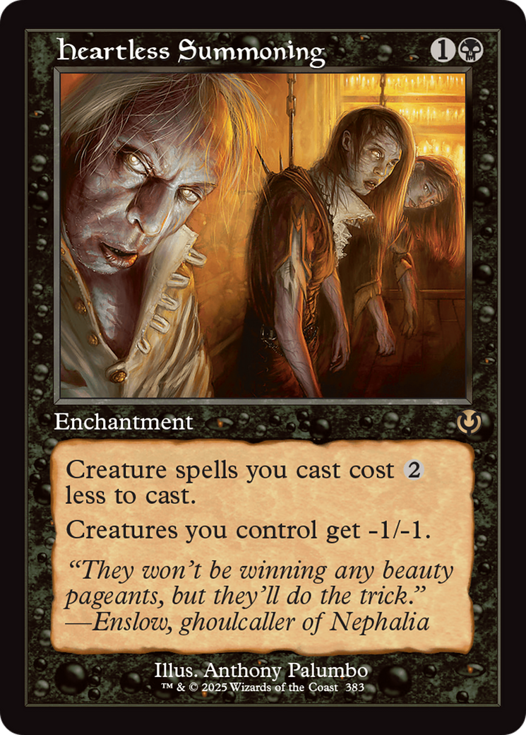 Heartless Summoning (Retro Frame) [Innistrad Remastered] | PLUS EV GAMES 