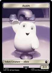 Alien // Alien Salamander Double-Sided Token [Doctor Who Tokens] | PLUS EV GAMES 