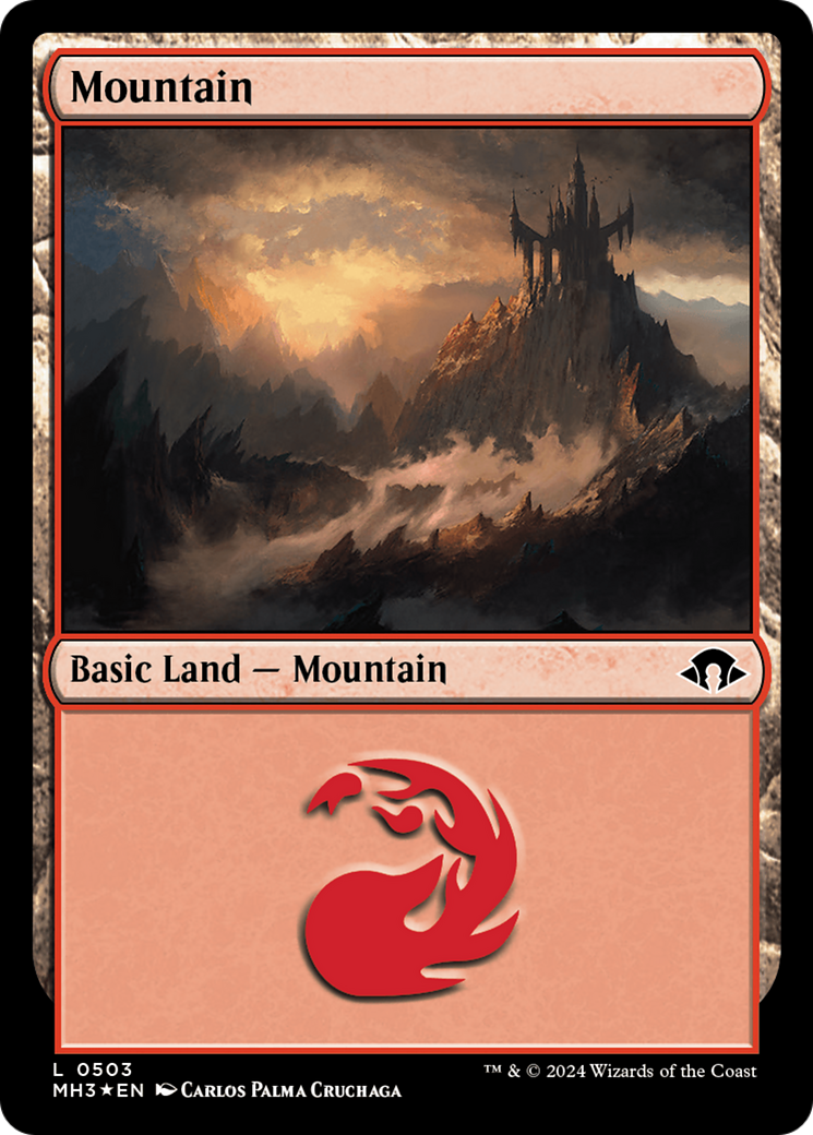 Mountain (0503) (Ripple Foil) [Modern Horizons 3] | PLUS EV GAMES 