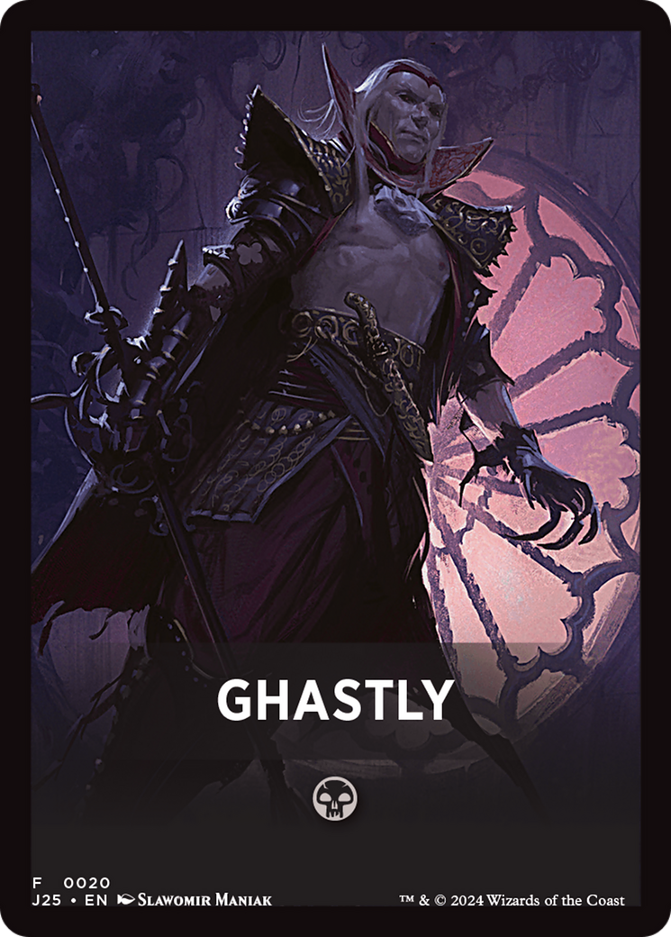 Ghastly Theme Card [Foundations Jumpstart Front Cards] | PLUS EV GAMES 