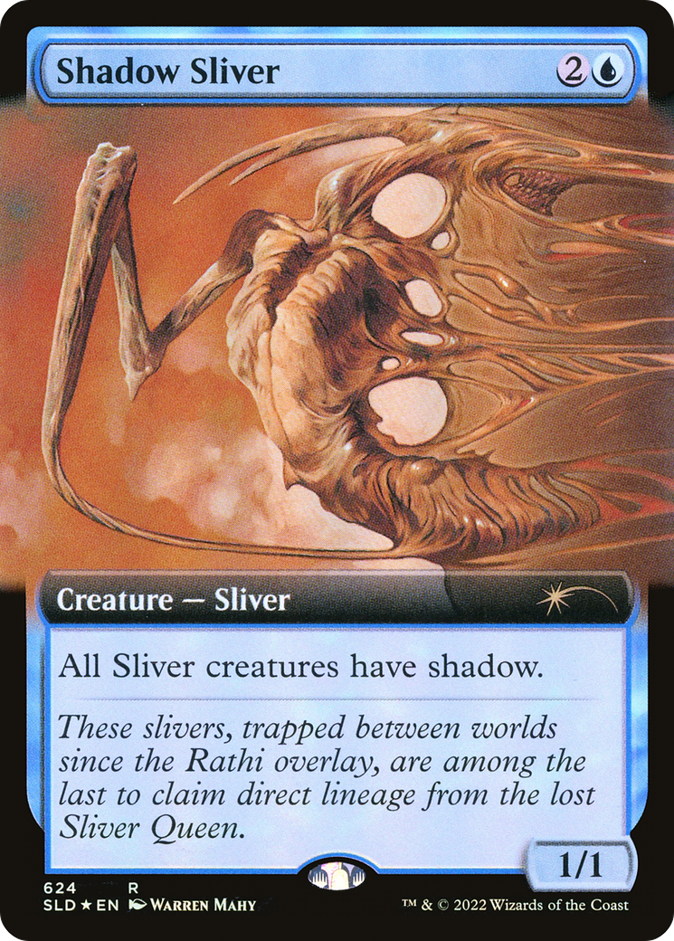 Shadow Sliver (Extended Art) [Secret Lair Drop Promos] | PLUS EV GAMES 