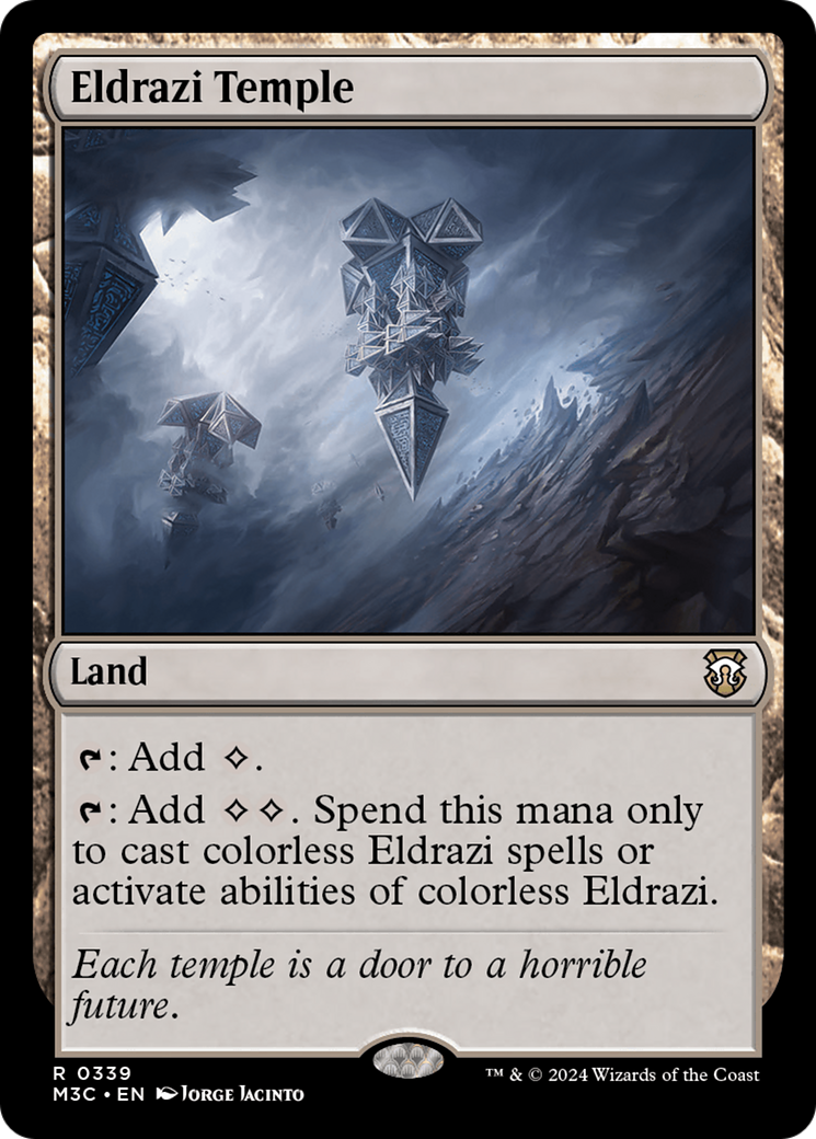 Eldrazi Temple (Ripple Foil) [Modern Horizons 3 Commander] | PLUS EV GAMES 