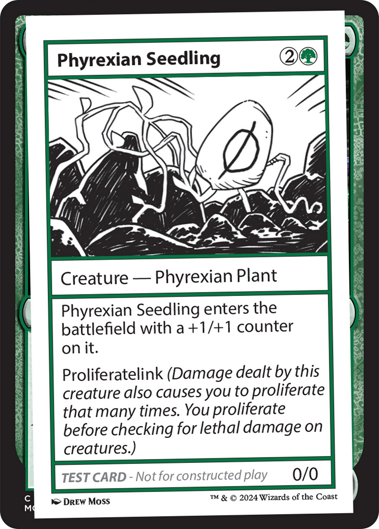 Phyrexian Seedling [Mystery Booster 2 Playtest Cards] | PLUS EV GAMES 