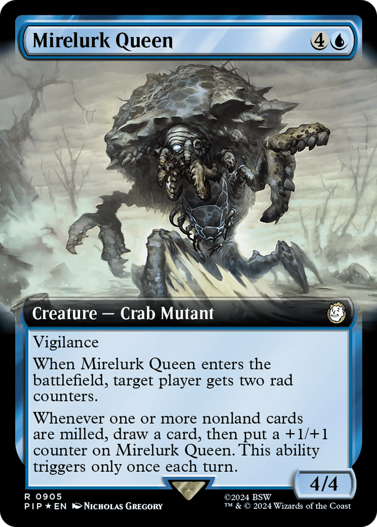 Mirelurk Queen (Extended Art) (Surge Foil) [Fallout] | PLUS EV GAMES 