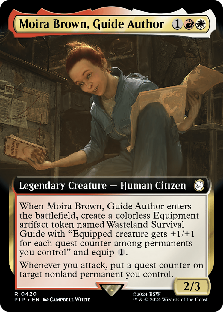 Moira Brown, Guide Author (Extended Art) [Fallout] | PLUS EV GAMES 