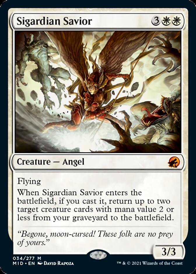 Sigardian Savior [Innistrad: Midnight Hunt] | PLUS EV GAMES 