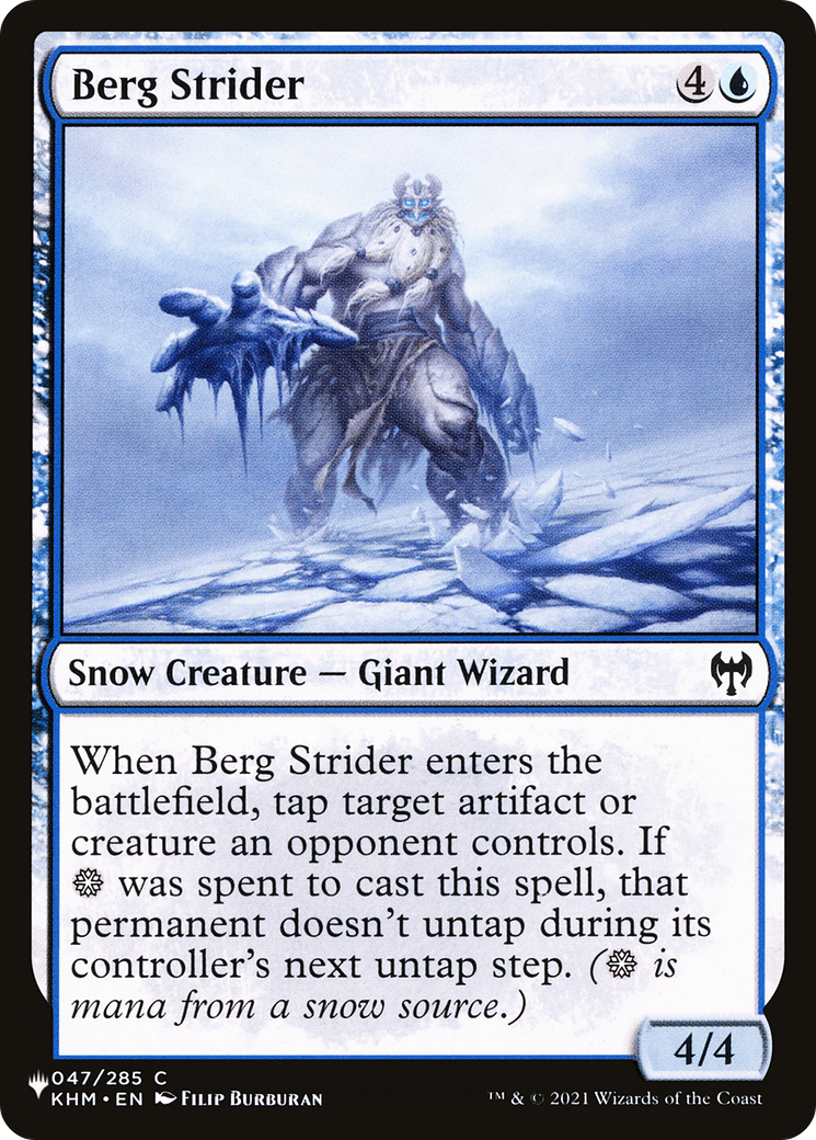 Berg Strider [The List Reprints] | PLUS EV GAMES 