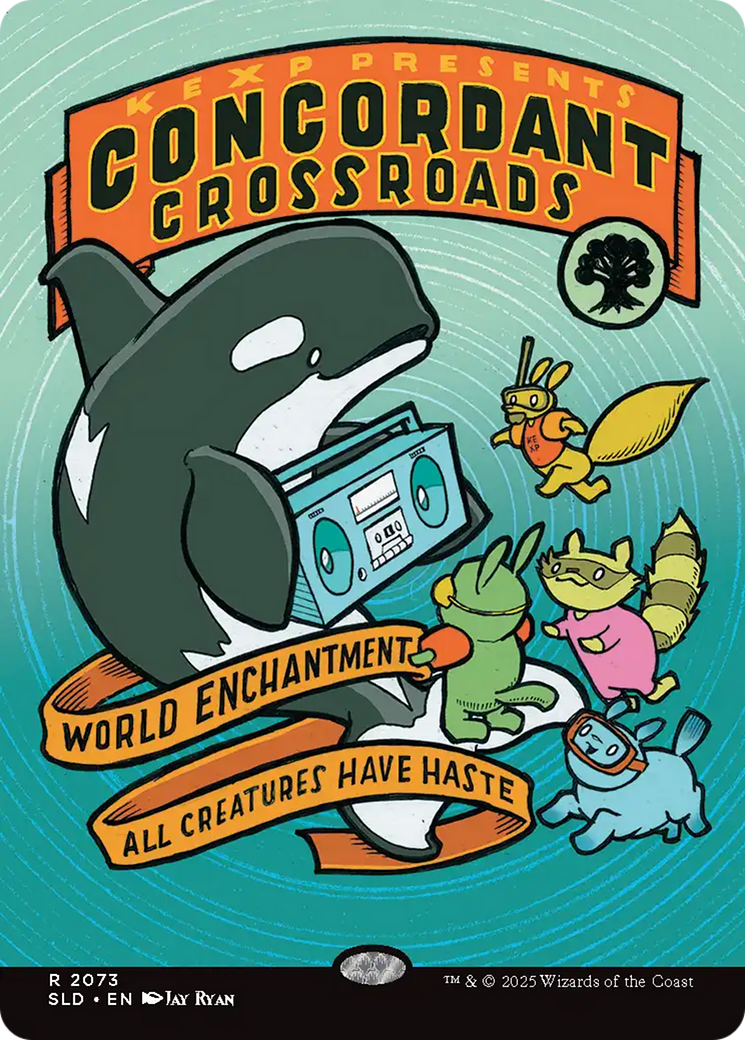 Concordant Crossroads (2073) (Rainbow Foil) [Secret Lair Drop Series] | PLUS EV GAMES 