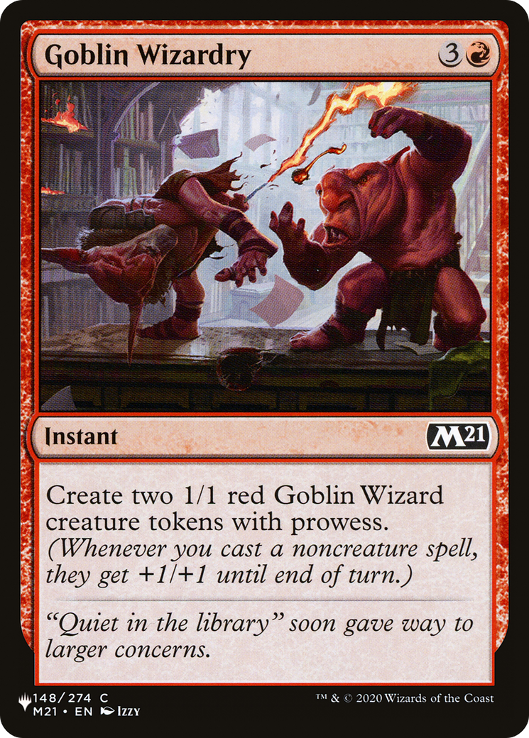 Goblin Wizardry [The List Reprints] | PLUS EV GAMES 