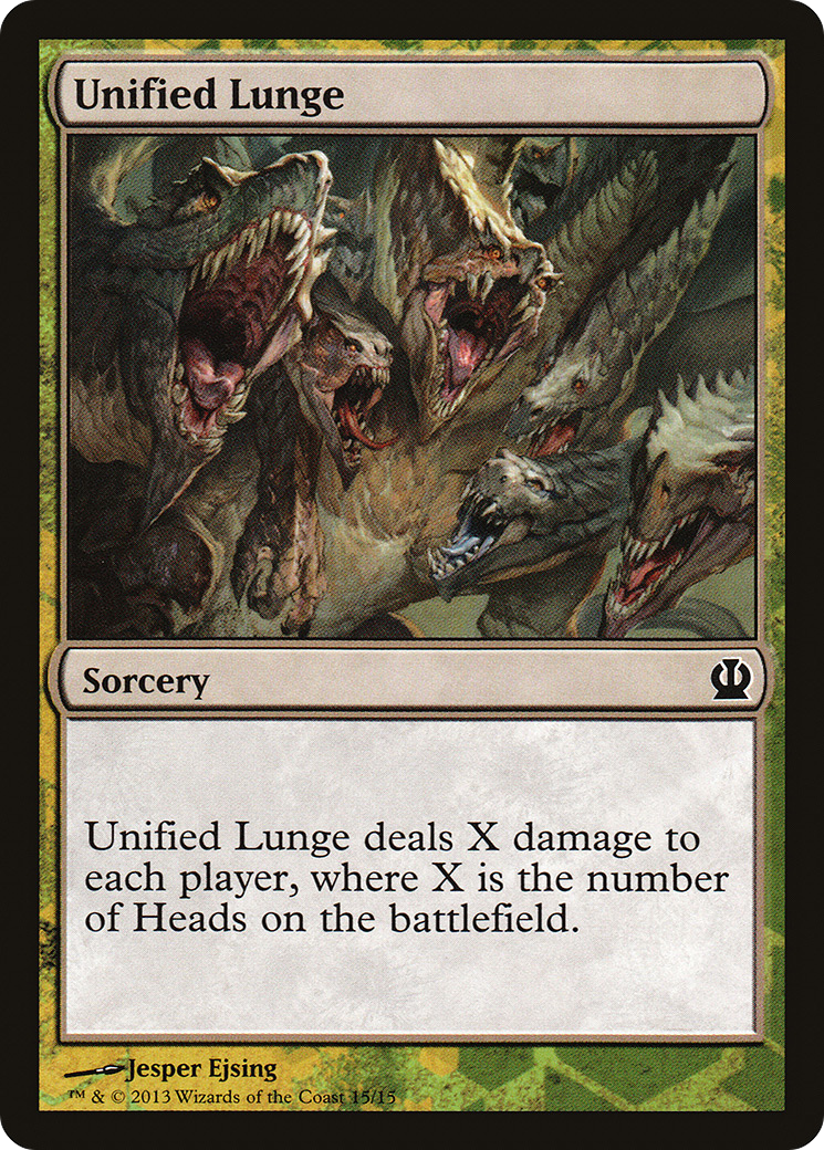 Unified Lunge [Theros Hero's Path]