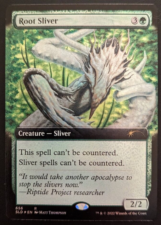 Root Sliver (Extended Art) [Secret Lair Drop Promos] | PLUS EV GAMES 