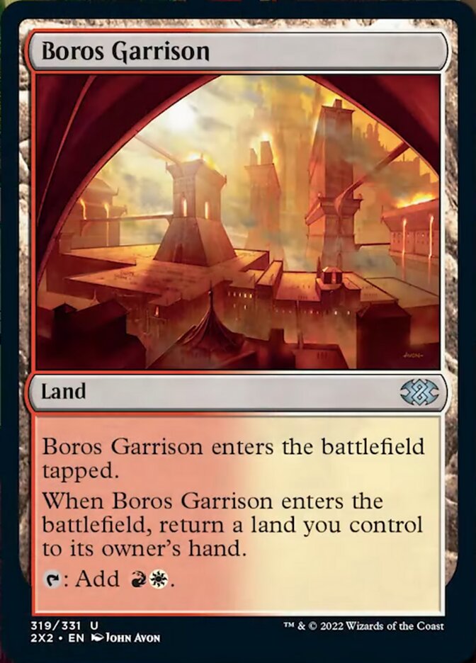 Boros Garrison [Double Masters 2022] | PLUS EV GAMES 