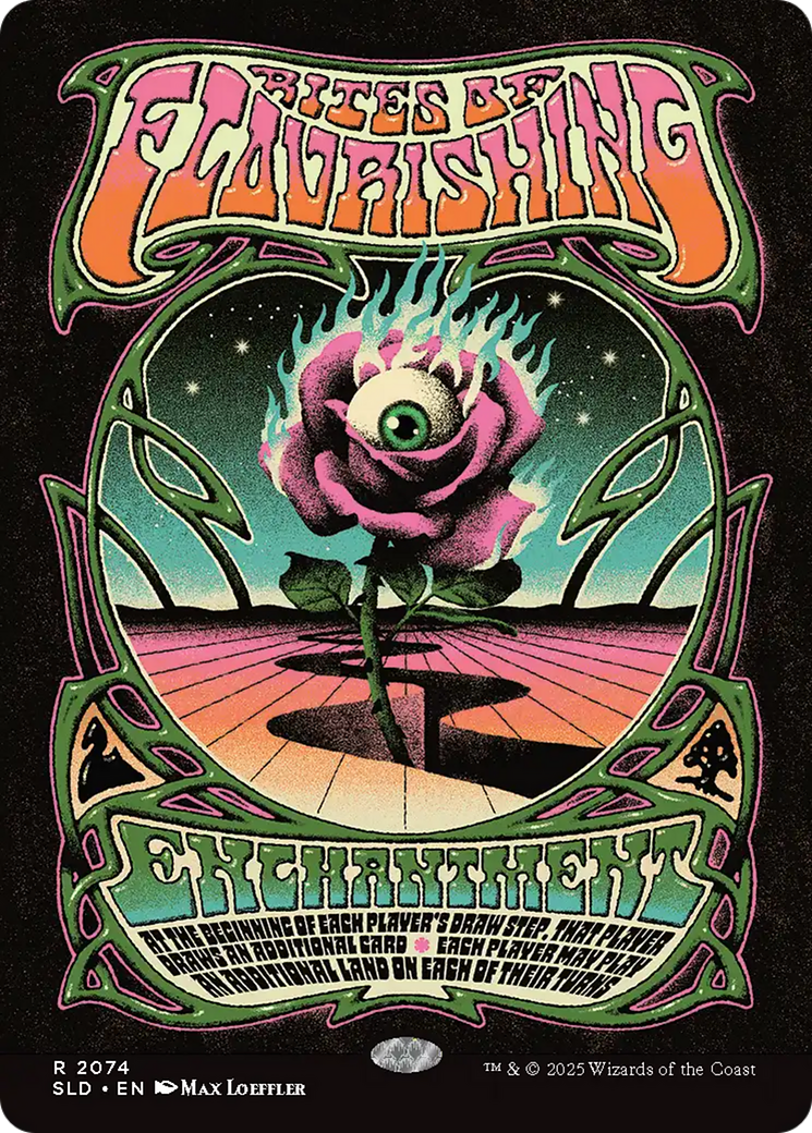 Rites of Flourishing (2074) (Rainbow Foil) [Secret Lair Drop Series] | PLUS EV GAMES 