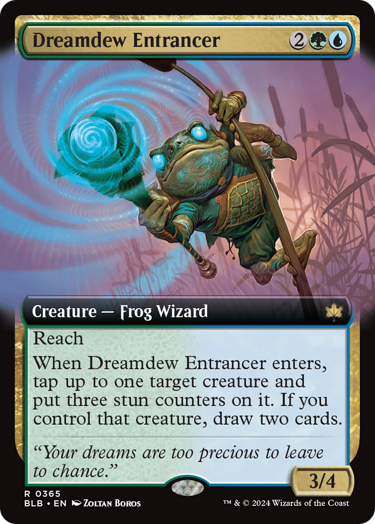 Dreamdew Entrancer (Extended Art) [Bloomburrow] | PLUS EV GAMES 