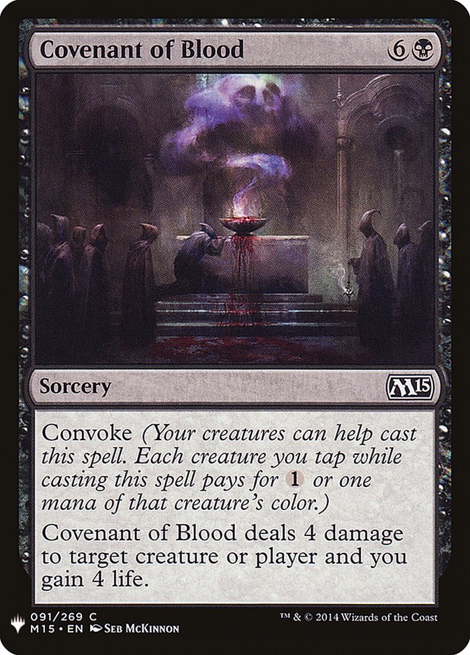 Covenant of Blood [Mystery Booster] | PLUS EV GAMES 