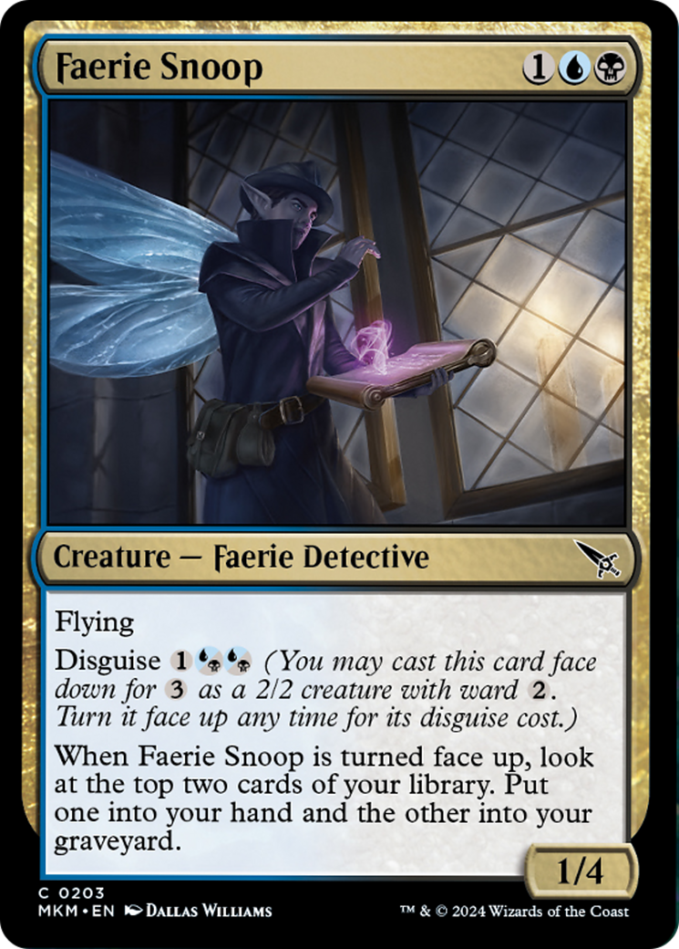 Faerie Snoop [Murders at Karlov Manor] | PLUS EV GAMES 