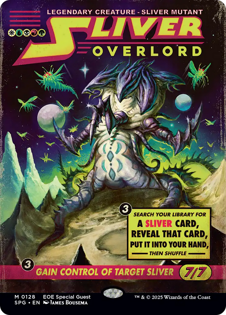Sliver Overlord (Showcase) [Edge of Eternities Special Guests] | PLUS EV GAMES 
