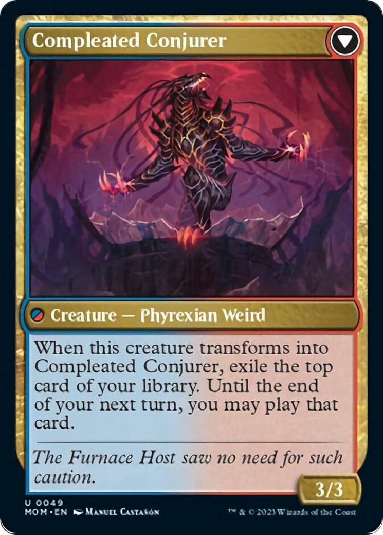 Captive Weird // Compleated Conjurer [March of the Machine] | PLUS EV GAMES 