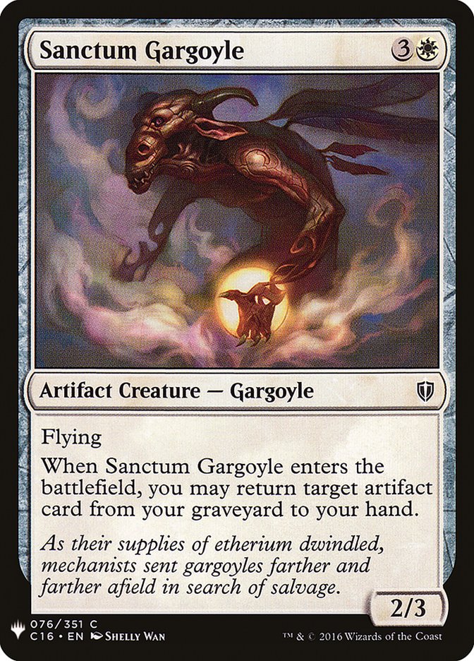 Sanctum Gargoyle [Mystery Booster] | PLUS EV GAMES 