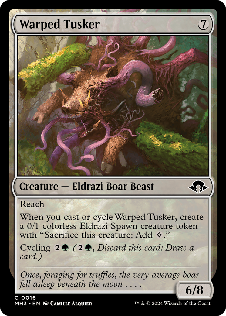 Warped Tusker [Modern Horizons 3] | PLUS EV GAMES 