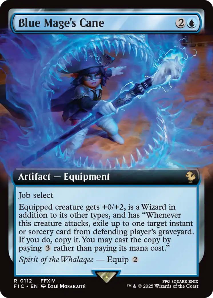 Blue Mage's Cane (Extended Art) [FINAL FANTASY Commander] | PLUS EV GAMES 