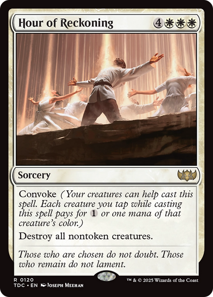 Hour of Reckoning [Tarkir: Dragonstorm Commander] | PLUS EV GAMES 