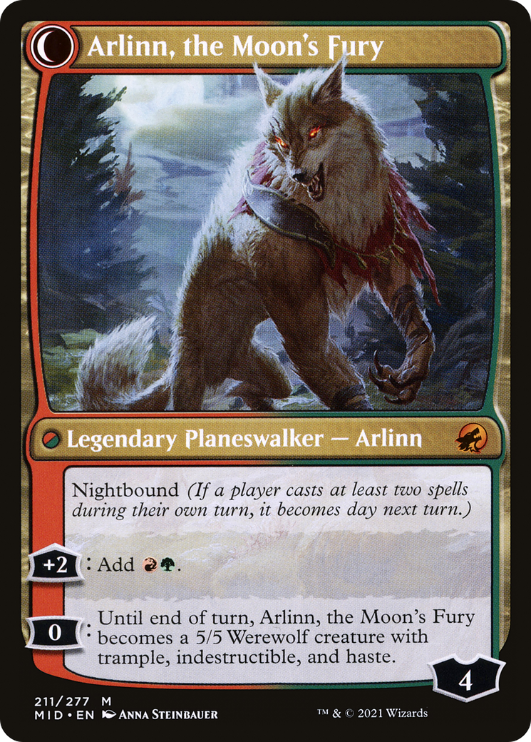 Arlinn, the Pack's Hope // Arlinn, the Moon's Fury [Secret Lair: From Cute to Brute] | PLUS EV GAMES 