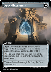 Eye of Ojer Taq // Apex Observatory (Extended Art) [The Lost Caverns of Ixalan Commander] | PLUS EV GAMES 