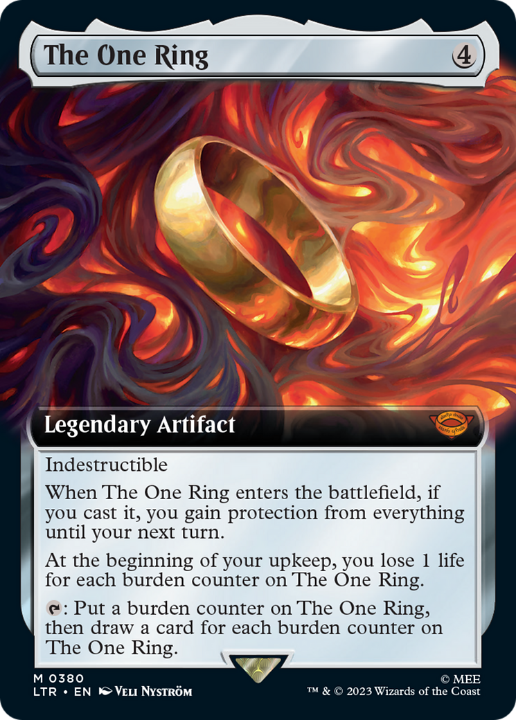 The One Ring (Extended Art) [The Lord of the Rings: Tales of Middle-Earth] | PLUS EV GAMES 