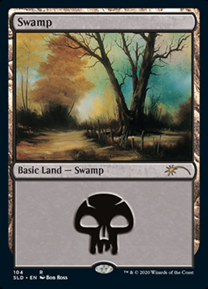 Swamp (104) [Secret Lair Drop Series] | PLUS EV GAMES 