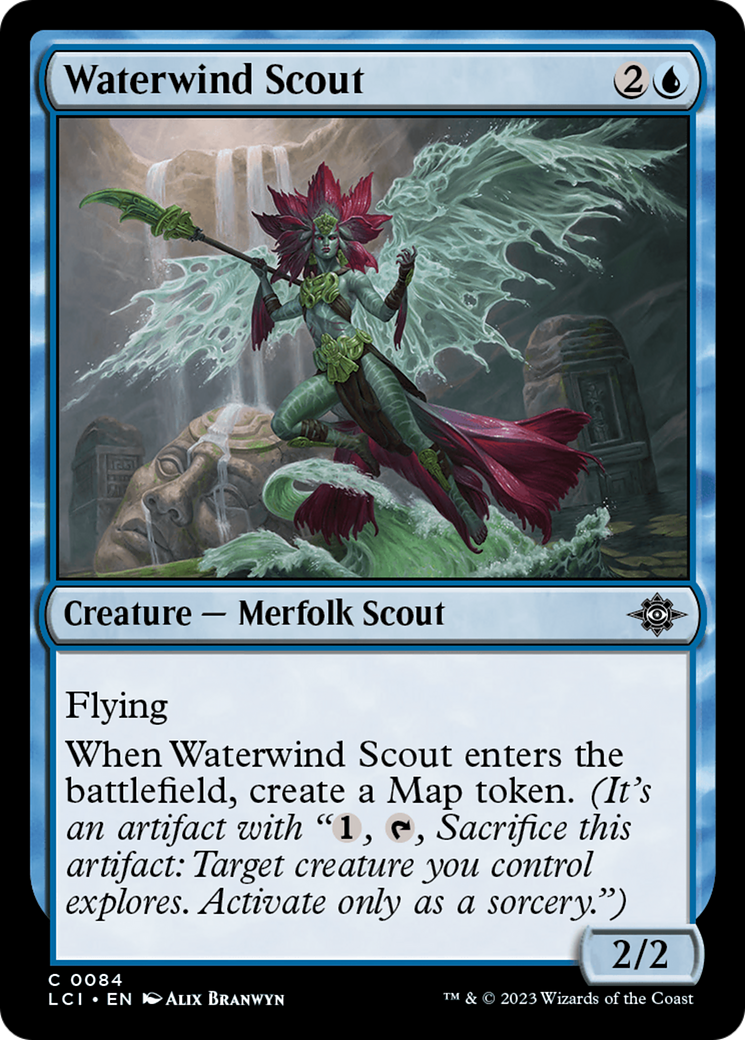 Waterwind Scout [The Lost Caverns of Ixalan] | PLUS EV GAMES 