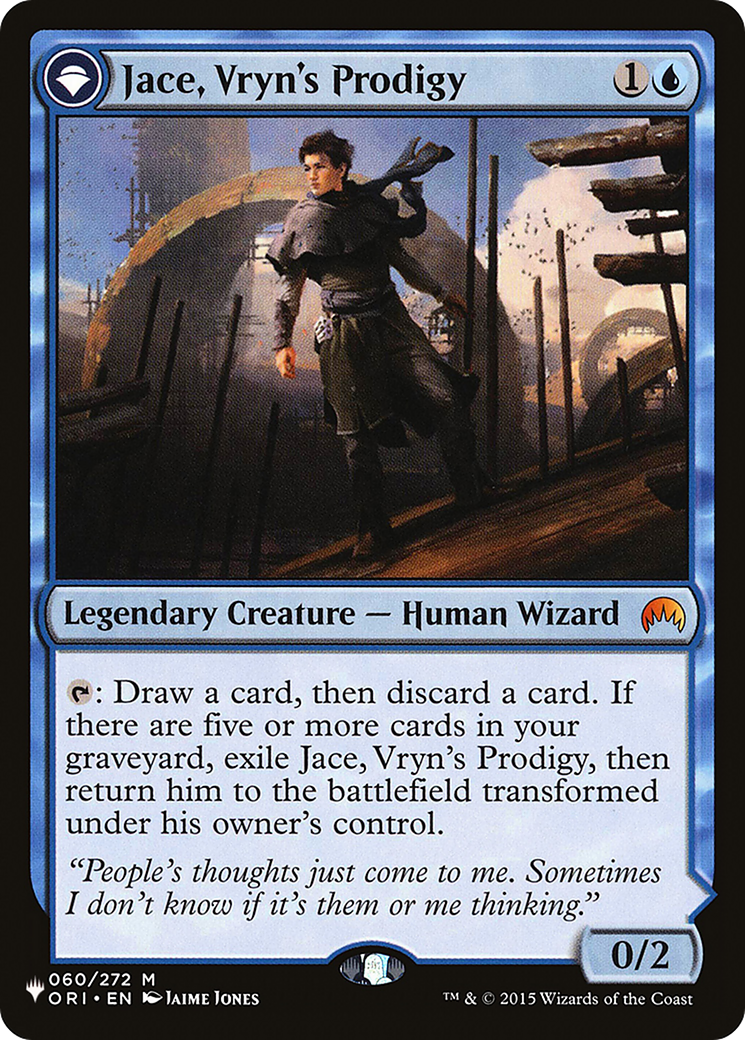 Jace, Vryn's Prodigy // Jace, Telepath Unbound [Secret Lair: From Cute to Brute] | PLUS EV GAMES 