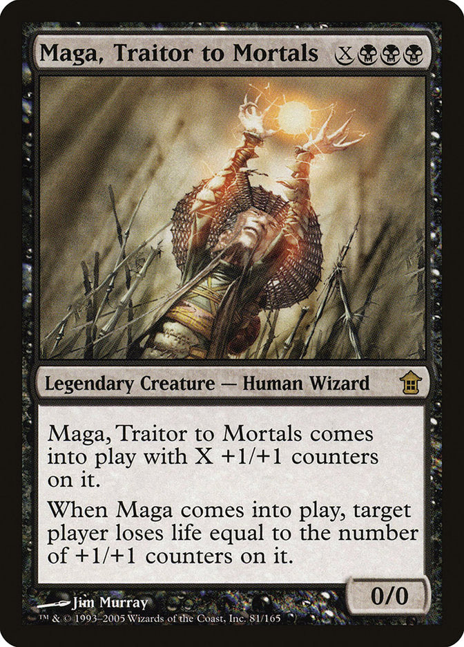 Maga, Traitor to Mortals [Saviors of Kamigawa] | PLUS EV GAMES 