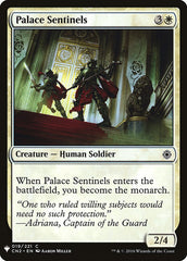 Palace Sentinels [Mystery Booster] | PLUS EV GAMES 