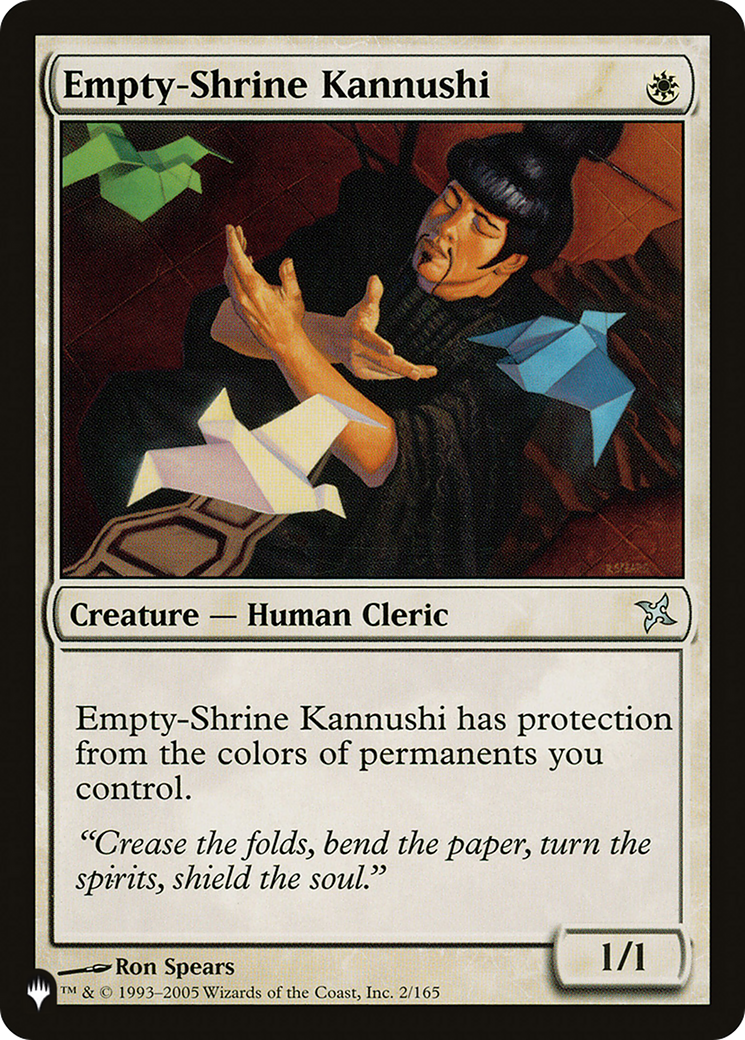 Empty-Shrine Kannushi [The List Reprints] | PLUS EV GAMES 