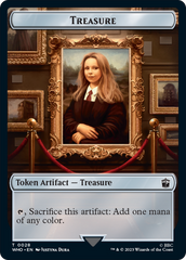 Soldier // Treasure (0028) Double-Sided Token [Doctor Who Tokens] | PLUS EV GAMES 