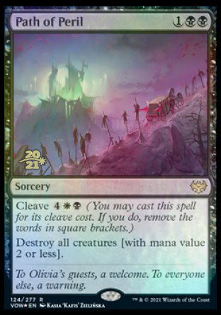 Path of Peril [Innistrad: Crimson Vow Prerelease Promos] | PLUS EV GAMES 