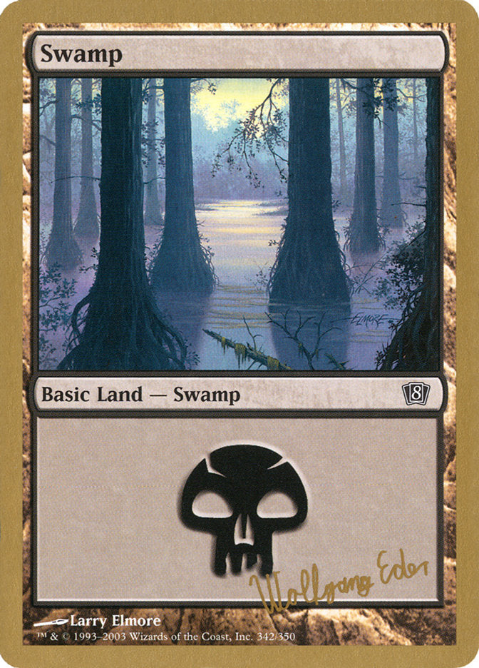 Swamp (344) (we342) [World Championship Decks 2003] | PLUS EV GAMES 