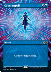 Counterspell (Borderless Alternate Art) [Modern Horizons 2] | PLUS EV GAMES 