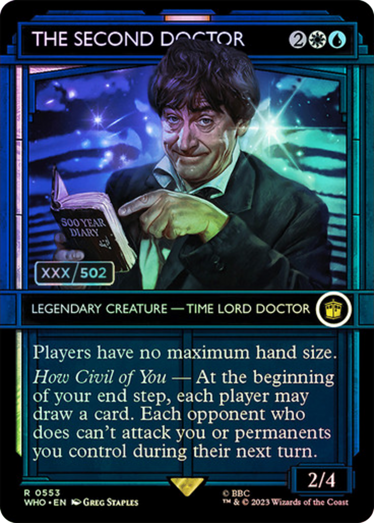 The Second Doctor (Serial Numbered) [Doctor Who] | PLUS EV GAMES 