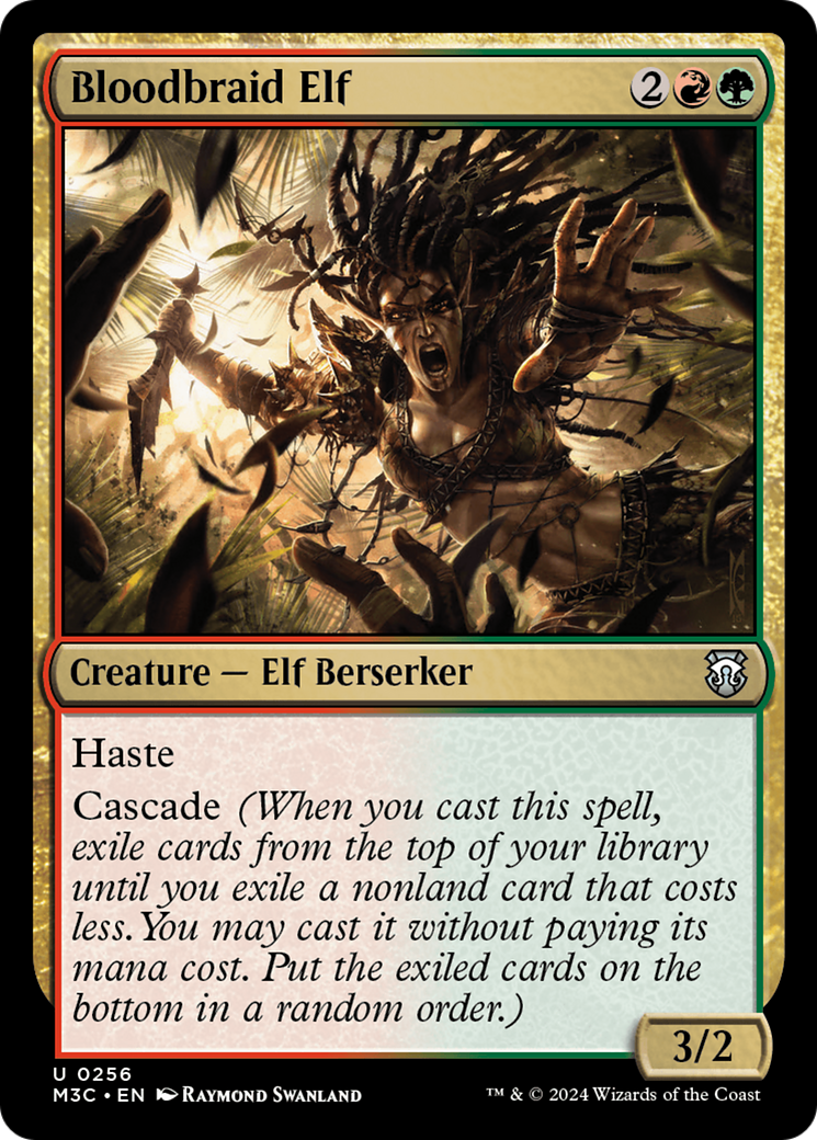 Bloodbraid Elf [Modern Horizons 3 Commander] | PLUS EV GAMES 