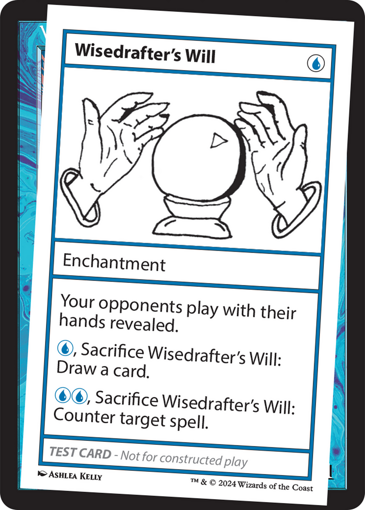 Wisedrafter's Will [Mystery Booster 2 Playtest Cards] | PLUS EV GAMES 