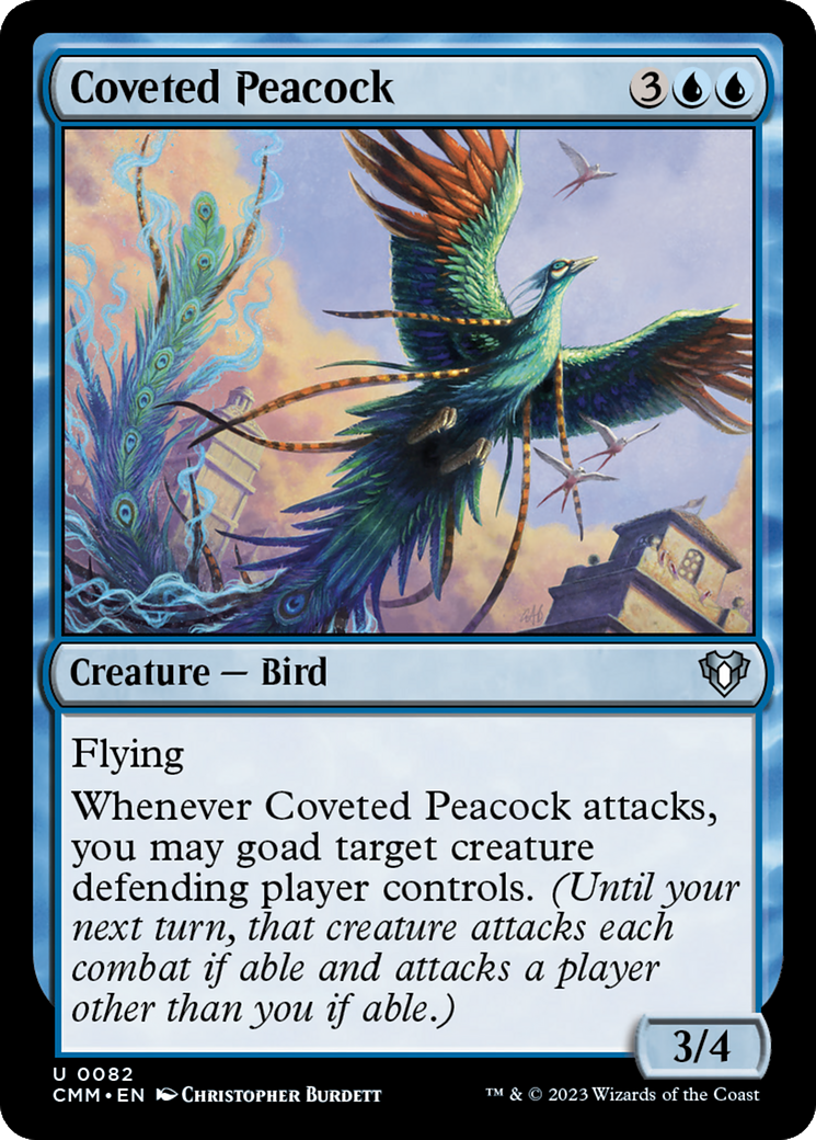 Coveted Peacock [Commander Masters] | PLUS EV GAMES 