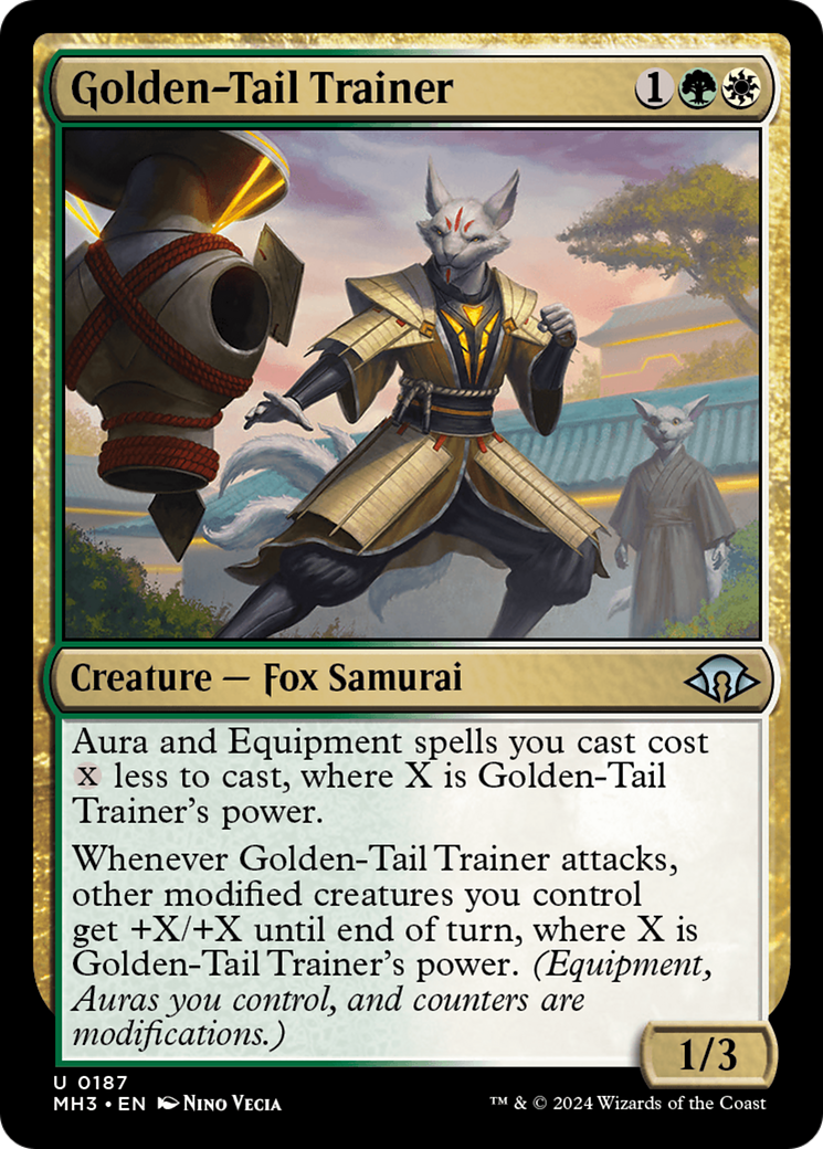 Golden-Tail Trainer [Modern Horizons 3] | PLUS EV GAMES 