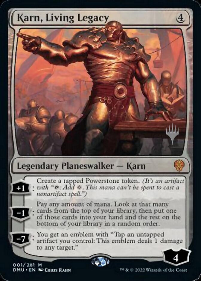 Karn, Living Legacy (Promo Pack) [Dominaria United Promos] | PLUS EV GAMES 