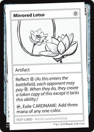 Mirrored Lotus (2021 Edition) [Mystery Booster Playtest Cards] | PLUS EV GAMES 