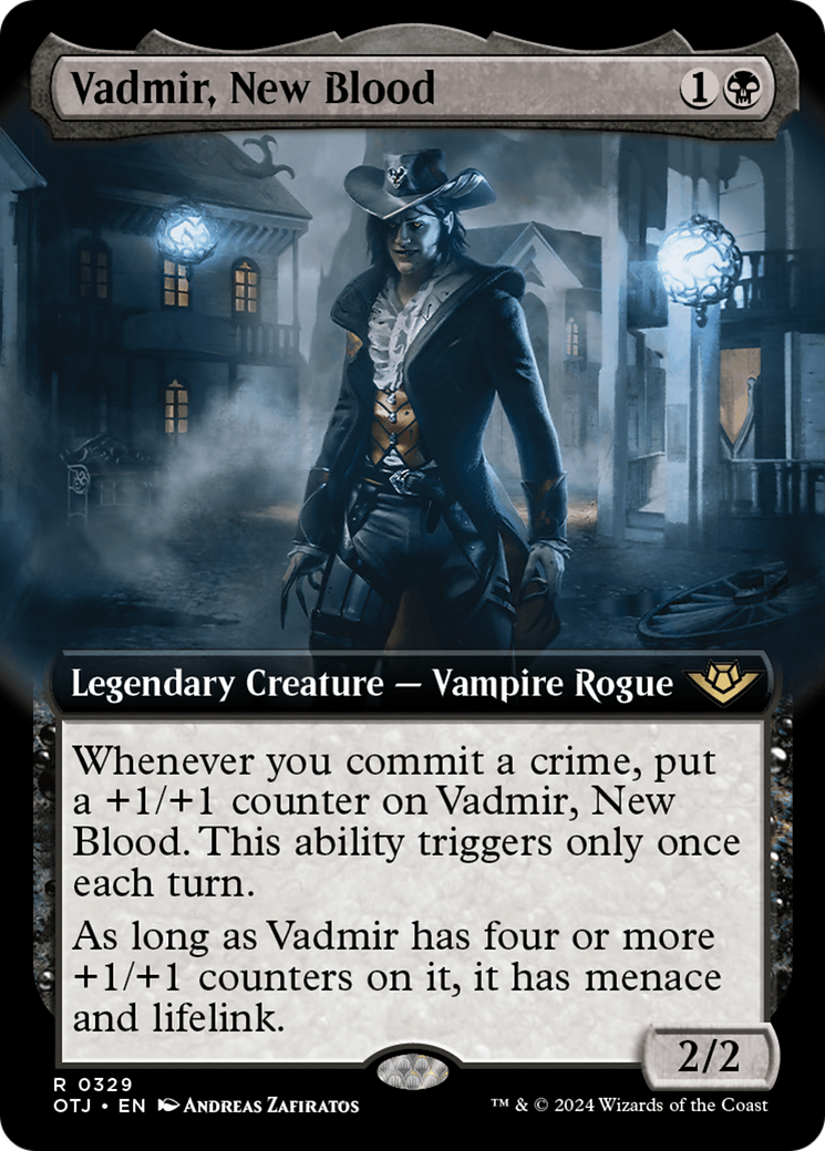 Vadmir, New Blood (Extended Art) [Outlaws of Thunder Junction] | PLUS EV GAMES 