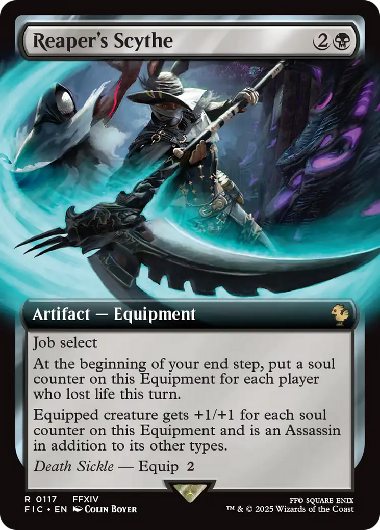 Reaper's Scythe (Extended Art) [FINAL FANTASY Commander] | PLUS EV GAMES 