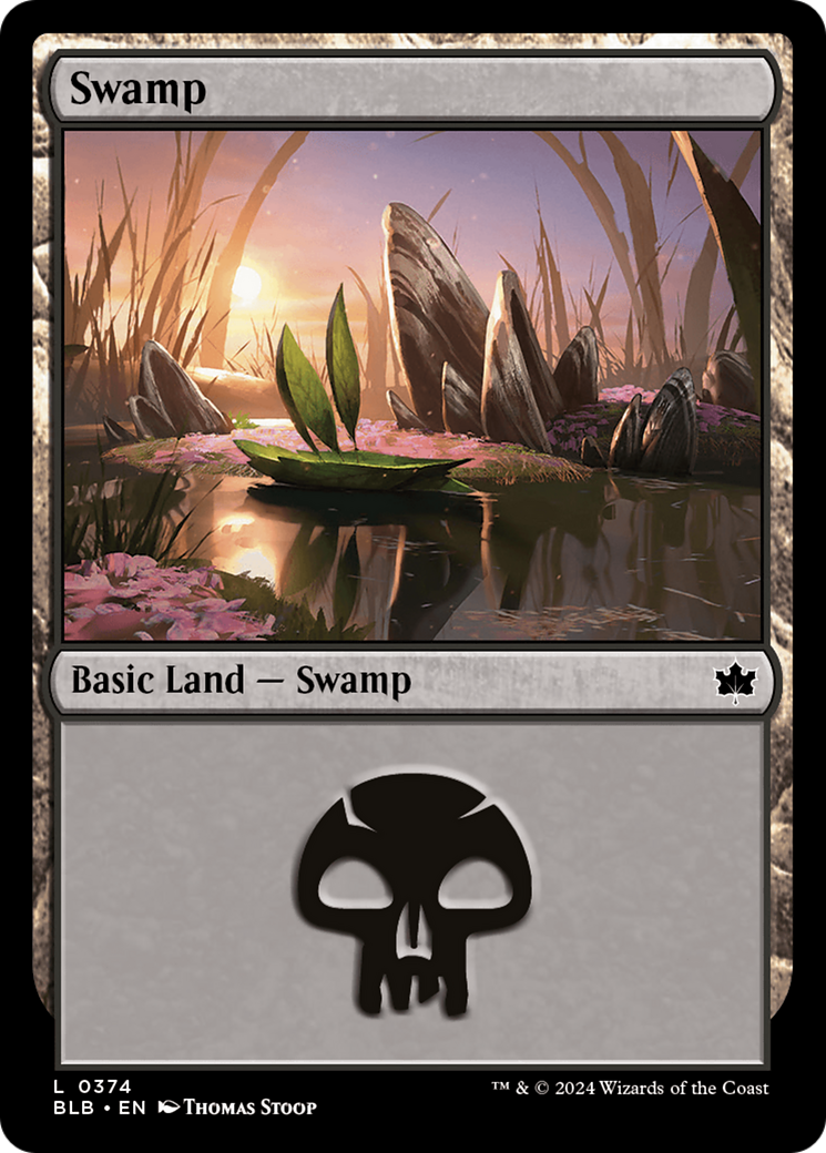 Swamp (0374) [Bloomburrow] | PLUS EV GAMES 